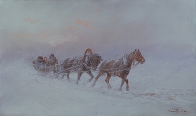 Tempête de neige, 1901 - Nikolai Nikolayevich Karasin