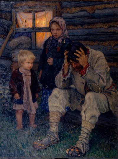 Deuil, 1909 - Nikolai Petrovich Bogdanov Belsky