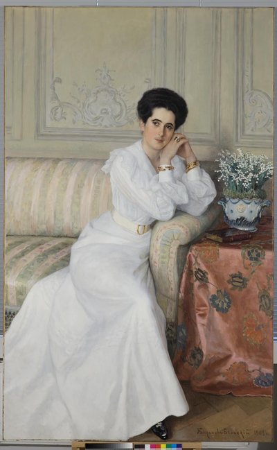 Portrait de la comtesse Darya Mikhaylovna Gorchakova, née Bibikova, 1903 - Nikolai Petrovich Bogdanov Belsky