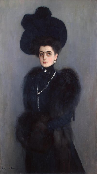 Portrait de la comtesse Maria Pavlovna Abamelik-Lazareva 1876-1955, née Demidova, princesse San Donato - Nikolai Petrovich Bogdanov Belsky
