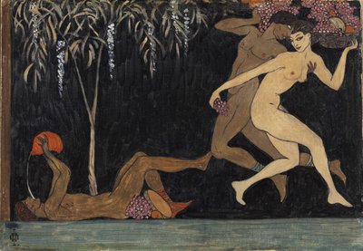 Scène de bacchanale, 1914 - Nikolai Petrovich Feofilaktov