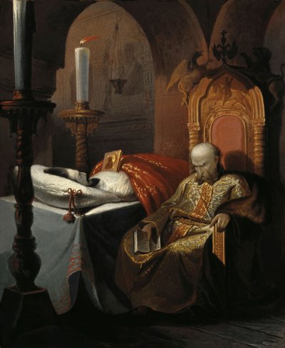 Ivan le Terrible et son fils Ivan le vendredi 16 novembre 1581 - Nikolai Semyonovich Shustov