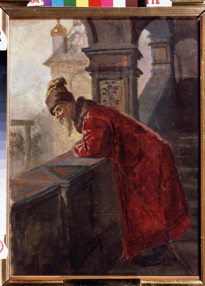 Un boyard en habit traditionnel dans la Russie de la fin du 16ème-début 17ème siècle - Nikolai Vasilievich Nevrev