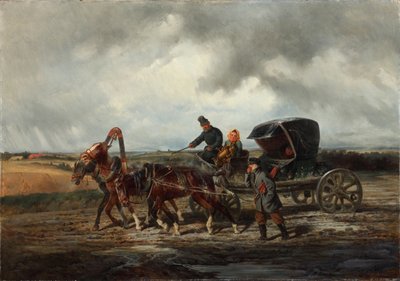 Sur la route du tireur de dents, 1873 - Nikolai Yegorovich Sverchkov