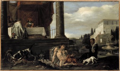 La parabole de Lazare et du riche - Nikolaus Knüpfer