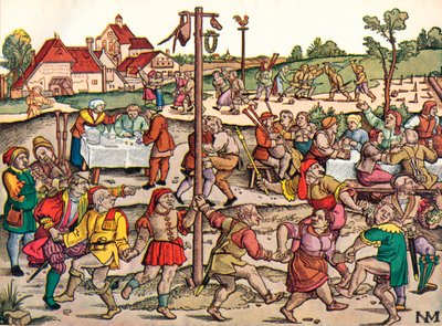 Célébration des Villageois, vers 1530, 1949 - Nikolaus Meldemann
