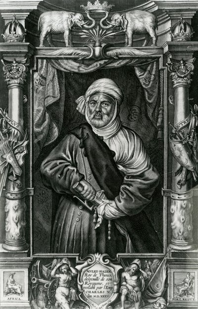 Abu l-Hasan Ali, également appelé Muley Hacén, 1535 - Nikolaus van der Horst
