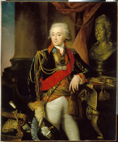Portrait du comte Alexandre Dmitriev Mamonov - Nikolay Ivanovich Argunov