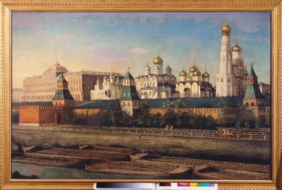 Vue du Kremlin de Moscou - Nikolay Ivanovich Podklyuchnikov