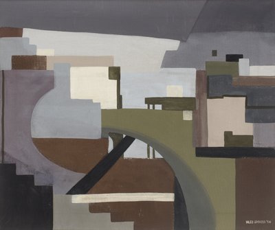 Paysage urbain précisionniste - Niles Spencer