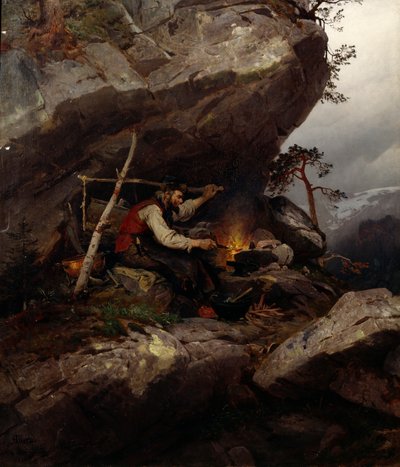 Un forgeron itinérant - Nils Bergslien