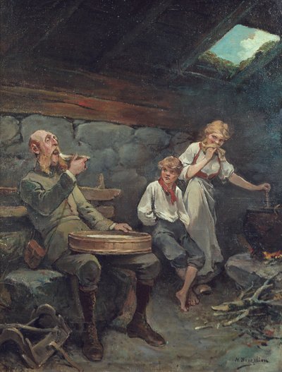 Le seigneur et la bouillie à la crème sure - Nils Bergslien