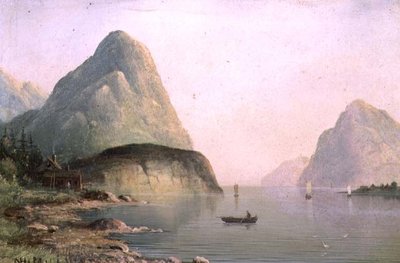 Une Scène de Fjord - Nils Hans Christiansen