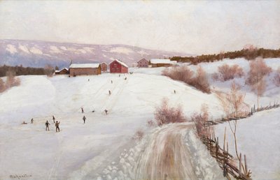 Hiver en Norvège - Nils Hansteen