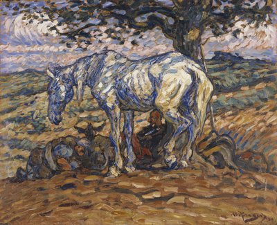 Le cheval de Don Quichotte, Rosinante, 1911 - Nils Kreuger