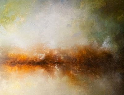 Horizon doré brumeux - Nizaket Sinanovska