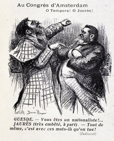 Altercation entre Jean Jaurès et Jules Guesde (congrès socialiste d