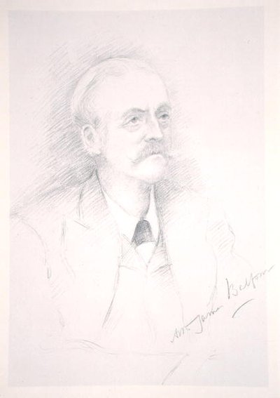Portrait de Sir Arthur James Balfour (1848-1930) d