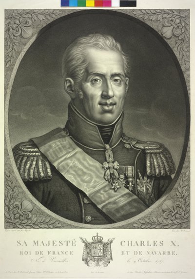 Roi de France Charles X - Noel Francois Bertrand