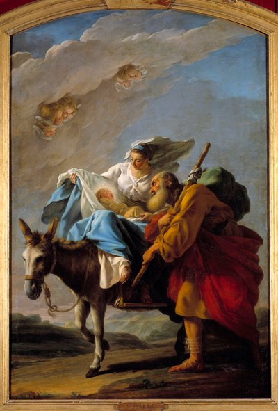 La fuite en Égypte - Noel Halle