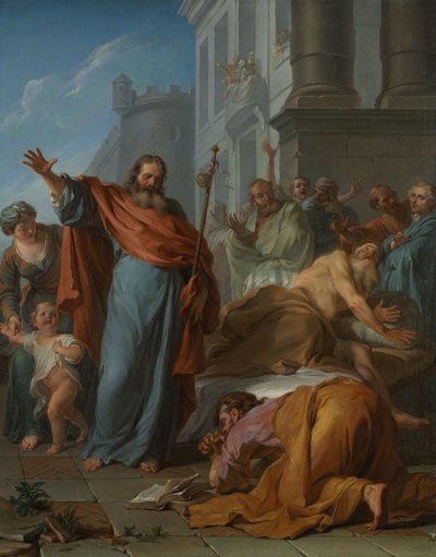 Les Miracles de Saint Jacques le Majeur - Noel Nicholas Coypel