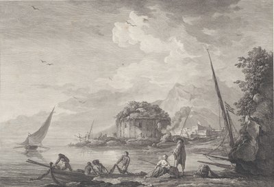 Vue des Ruines du Temple de Vénus sur l
