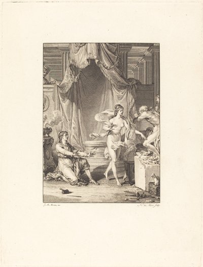 Pygmalion - Noël Le Mire after Jean Michel Moreau
