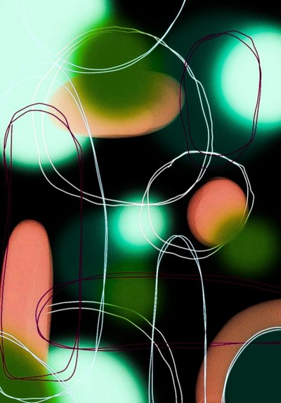 Peinture Abstraite N°01 - Nomi Morina