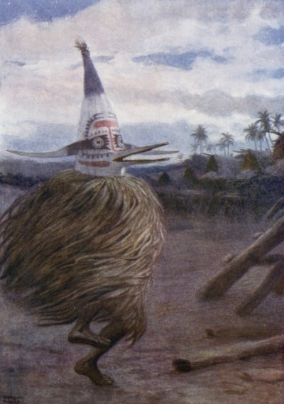 Un Kaivakuku, Tribu Roro, Division Centrale, Nouvelle-Guinée Britannique - Norman Hardy