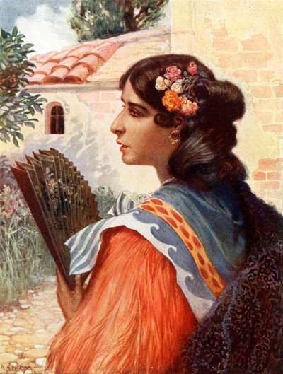 Une femme espagnole - Norman Hardy