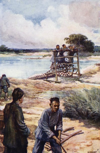 Chine : Une roue à eau - Norman Hardy