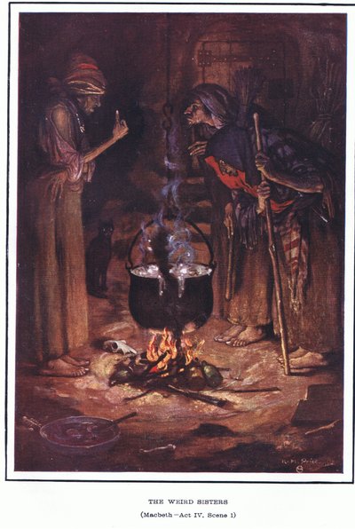 Les sœurs étranges (Macbeth) - Norman Mills Price