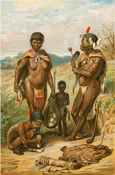 Famille bushman - North American