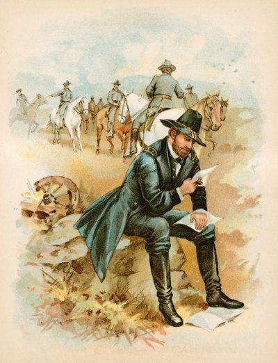 Grant sur le terrain, dernière année de la guerre - North American