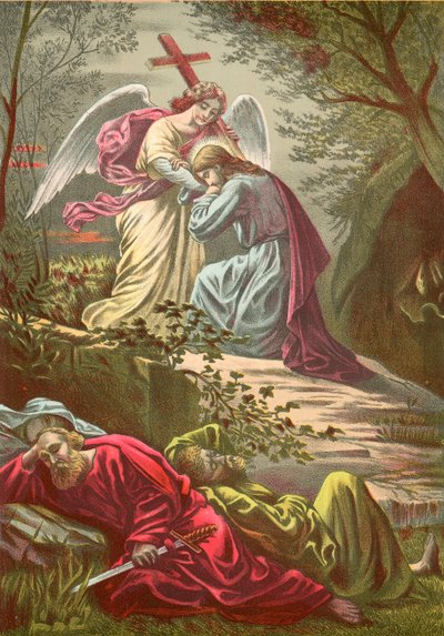 Jésus au jardin de Gethsémani - North American