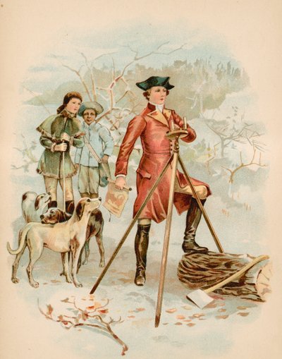 Jeune Washington, Géomètre - North American