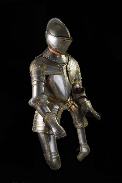 Armure de champ trois-quarts, possiblement pour Henry Herbert, deuxième comte de Pembroke - Northern Italian School