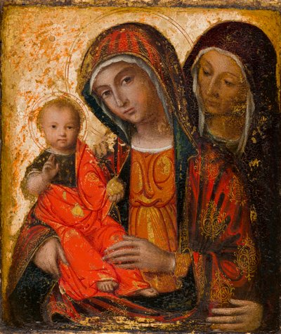 Vierge Marie, Christ et Sainte Anne, c.1500-1600 - Northern Italian School