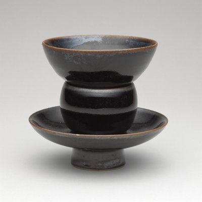 Tasse et support de tasse, dynastie Song du Nord - Northern Song Dynasty Chinese School