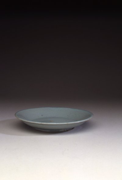 Plat peu profond Ruyao rare - Northern Song Dynasty Chinese School