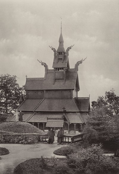 Fantoft, église en bois debout, Bergen - Norwegian Photographer