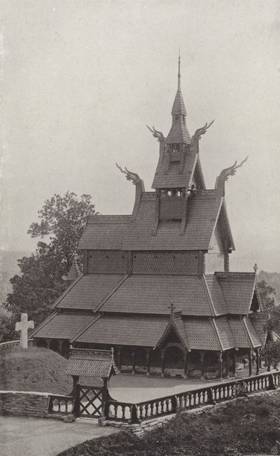 Église en bois de Fortun - Norwegian Photographer