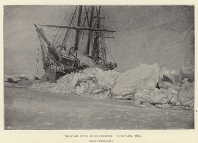 Le Fram après une pression de glace - Norwegian Photographer