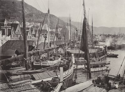 Vue sur le port de Bergen - Norwegian Photographer