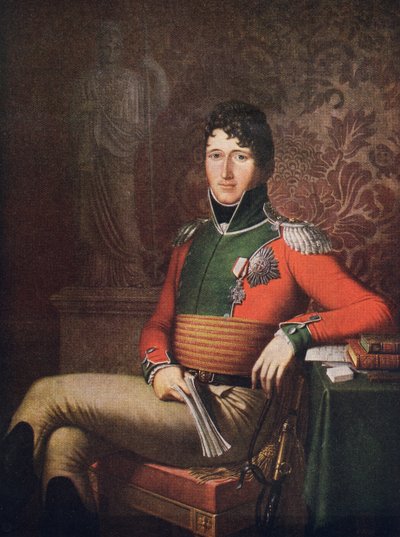Christian VIII, Roi du Danemark, de Eidsvoll 1814, publié en 1914 - Norwegian School