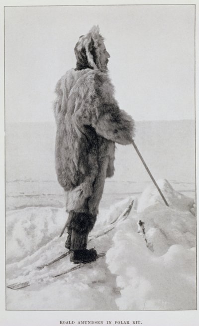 Roald Amundsen en kit polaire, extrait de 