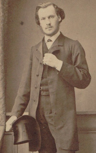 Portrait du compositeur Charles Lenepveu 1840-1910, 1870 - Numa Blanc
