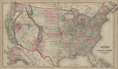 Atlas de Gray des États-Unis - O.W. Gary