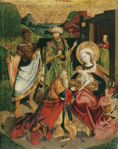 Adoration des Rois Mages - Oberösterreichischer Maler