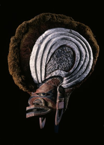 Masque de casque (tatanua), Nouvelle-Irlande du Nord, Papouasie-Nouvelle-Guinée - Oceanic Oceanic